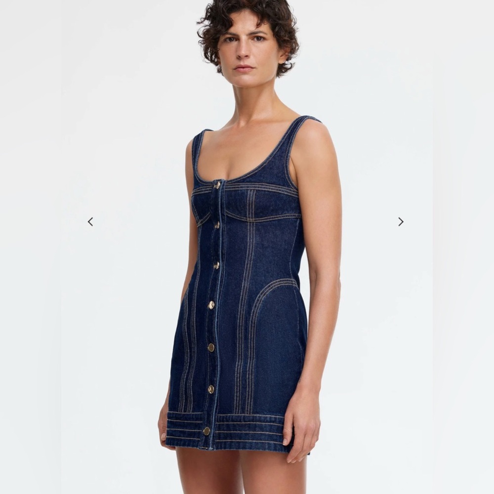 ✨Acler denim VALLEYBROOK MINI DRESS restocked - Picture 3 of 8
